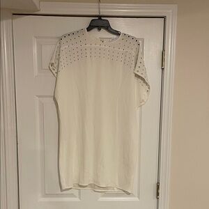 Derek Lam White Studded Women's Dress